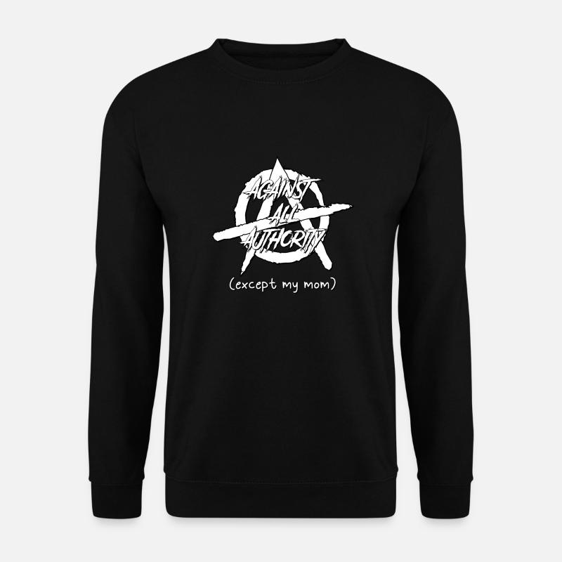 anarquía - Sudadera unisex - negro