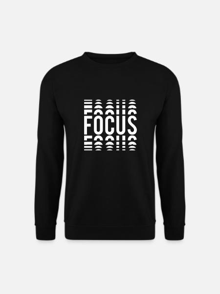 Fokus - Unisex Pullover - Schwarz