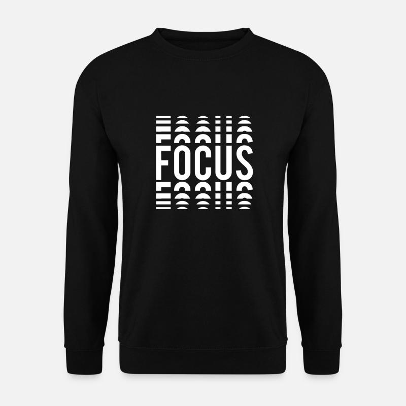 Fokus - Unisex Pullover - Schwarz
