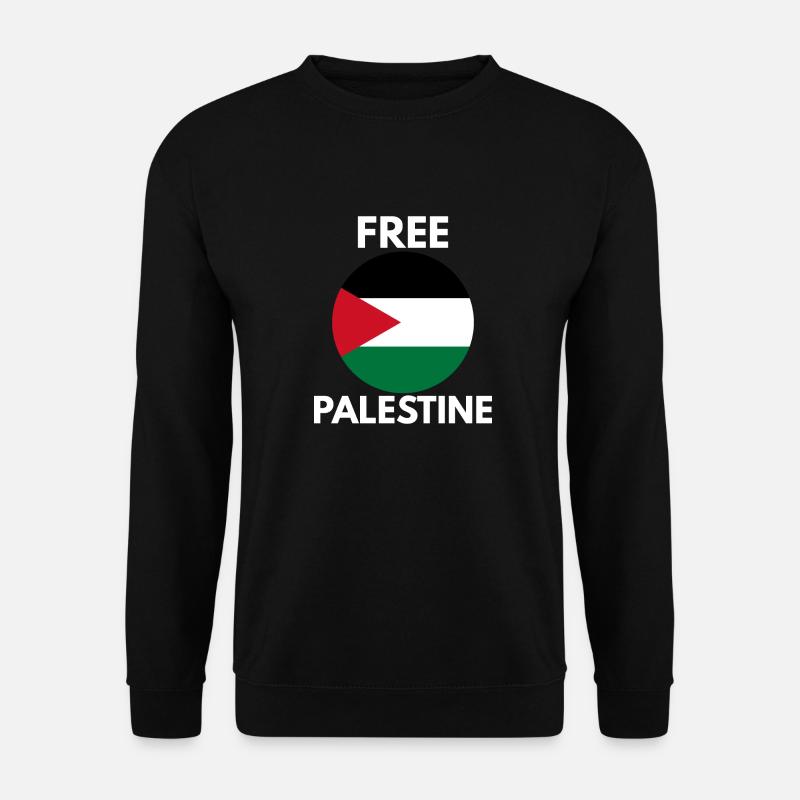 Freies Palästina - Unisex Pullover - Schwarz