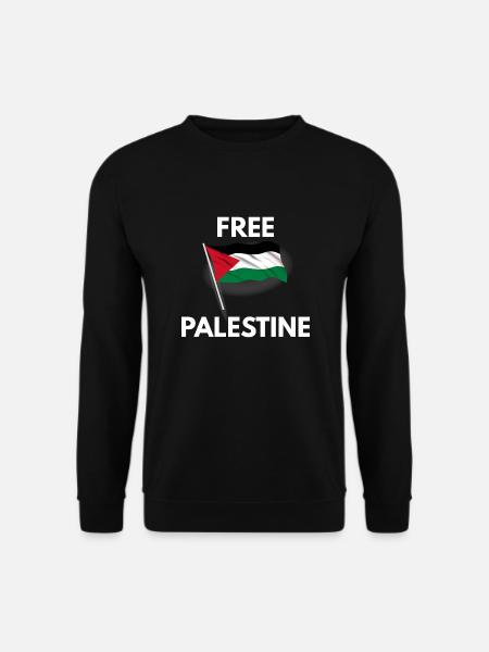 Freies Palästina - Unisex Pullover - Schwarz