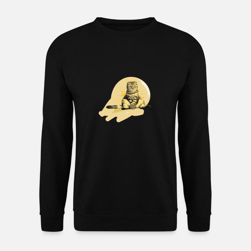 cat - Unisex Pullover - Schwarz