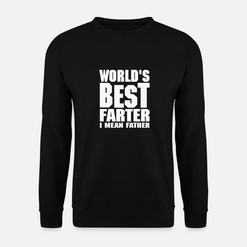 world best farter - Unisex Sweatshirt - black