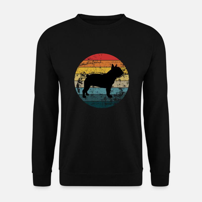 Französische Bulldogge - Unisex Pullover - Schwarz