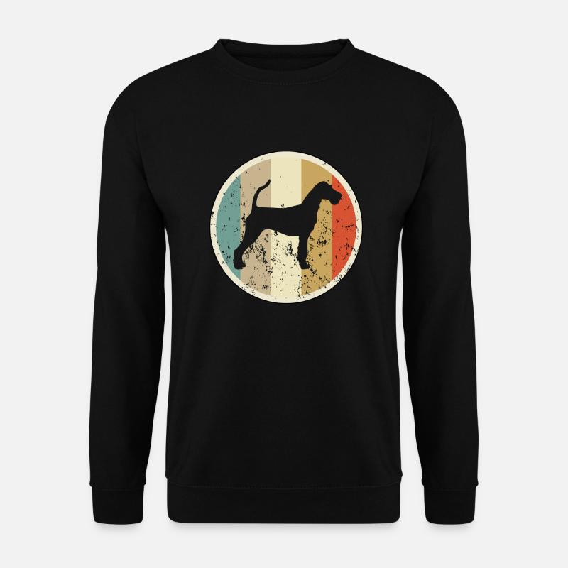 Irische Irish Terrier - Unisex Pullover - Schwarz