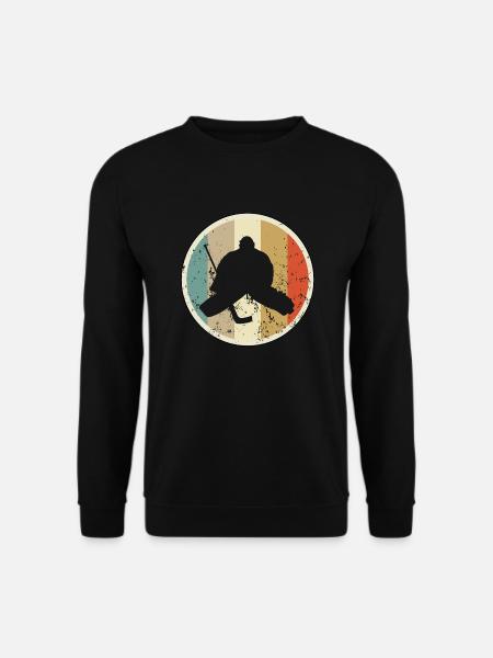 Eishockey Torwart - Unisex Pullover - Schwarz