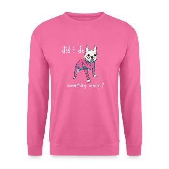 Lustige Tiere - Unisex Pullover - Pink - Vorne