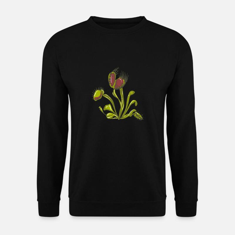 Carnivorous plant Venus flytrap - Unisex Sweatshirt - black