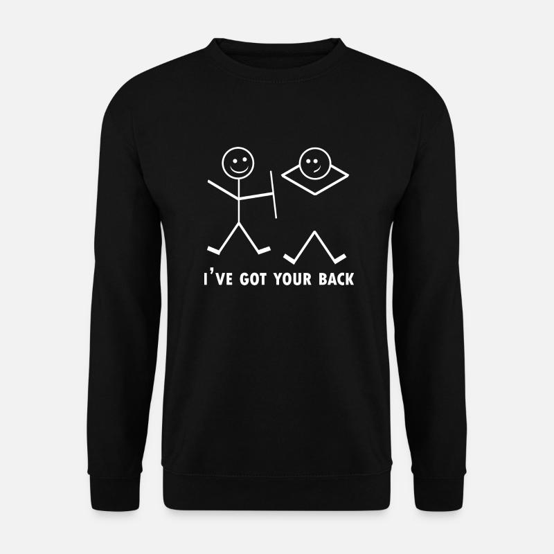 i've got your back - Unisex Sweatshirt - black