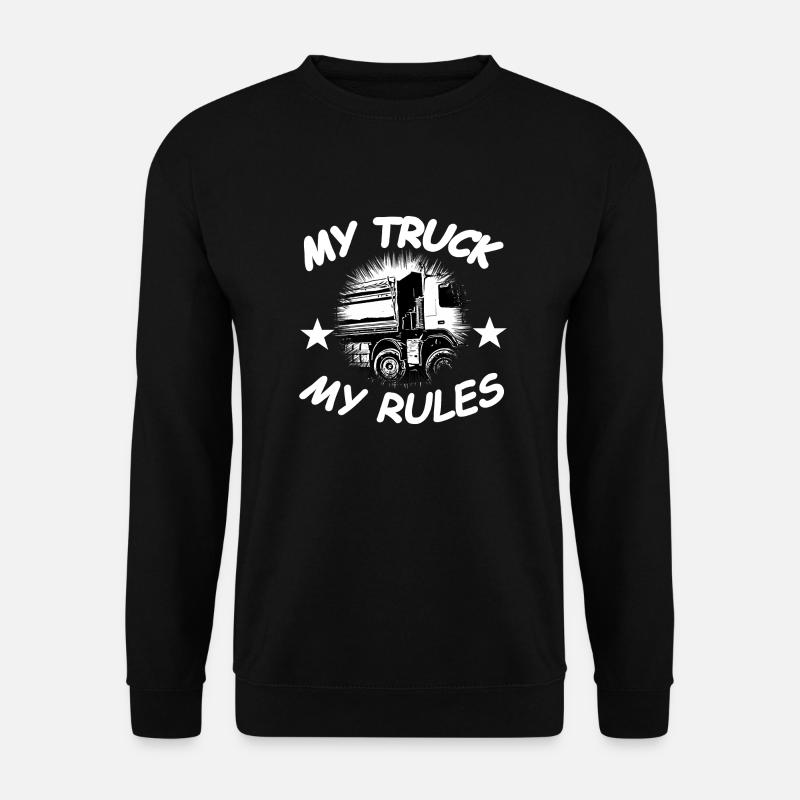 Truck - Unisex Pullover - Schwarz