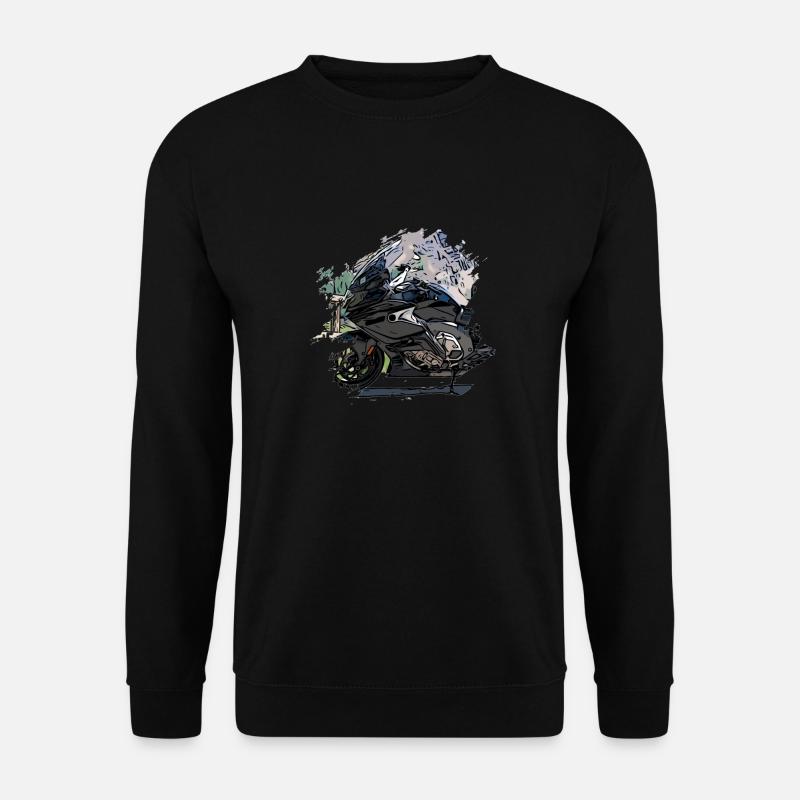 Reisemotorrad - Unisex Pullover - Schwarz