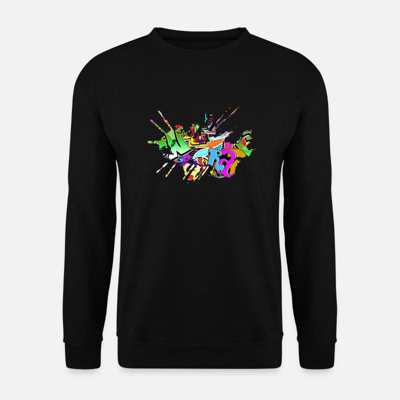 Graffiti - Unisex Sweatshirt - black