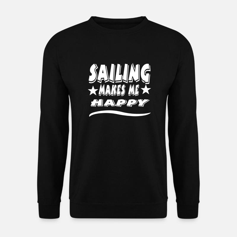 Segeln - Unisex Pullover - Schwarz