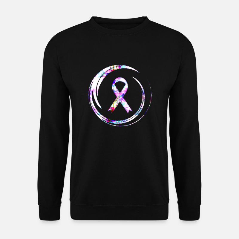 Brustkrebs - Unisex Pullover - Schwarz