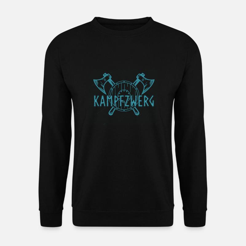 Kampfzwerg - Unisex Pullover - Schwarz