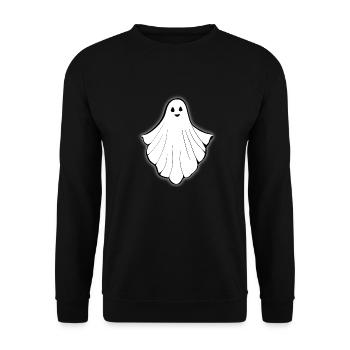 Geist - Unisex Pullover - Schwarz - Vorne - Alina (178cm) & Michal (187cm)