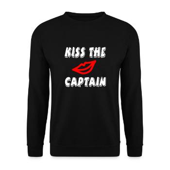 Capitaine - Sweat-shirt Unisexe - noir - Devant - Alina (178cm) & Michal (187cm)