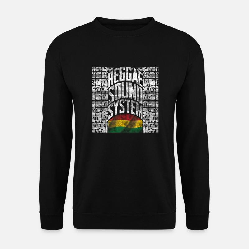 système de musique reggae - Sweat-shirt Unisexe - noir