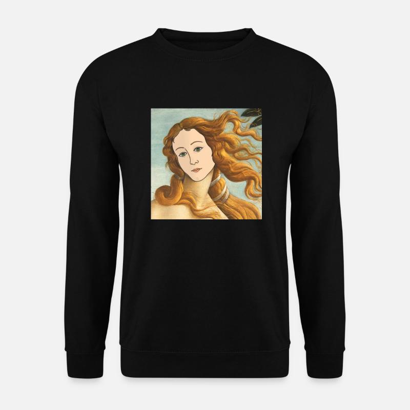 Zeichnung der Venus - Unisex Pullover - Schwarz