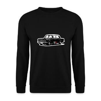 Voiture 125 Classe moyenne 125 Turin Italie Italia - Sweat-shirt Unisexe - noir - Devant - Alina (178cm) & Michal (187cm)