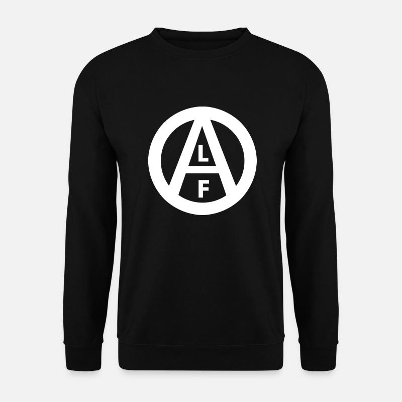 ALF Logo white - Unisex Pullover - Schwarz