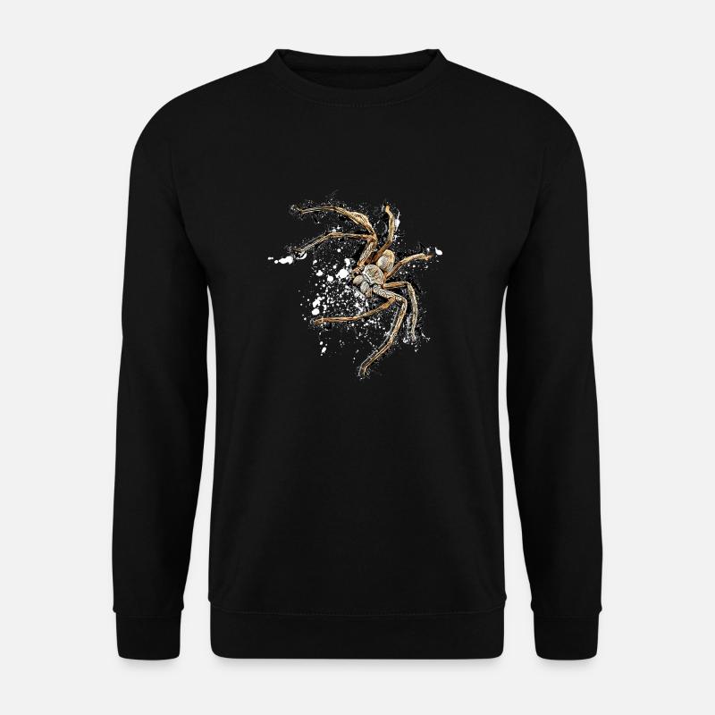 araignée chasseuse maléfique - Sweat-shirt Unisexe - noir