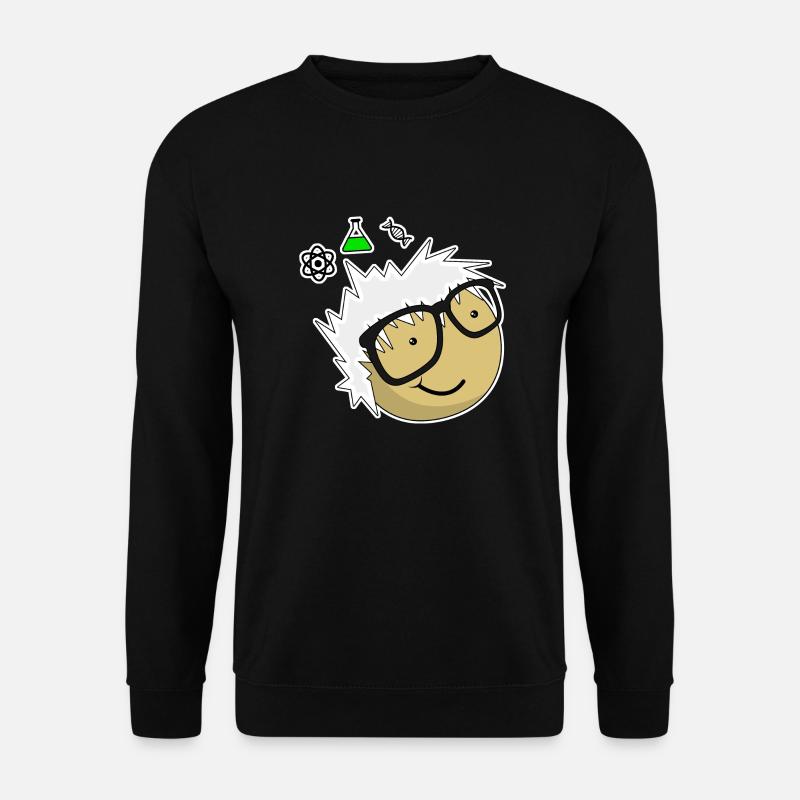 Crazy Nerd - Unisex Pullover - Schwarz