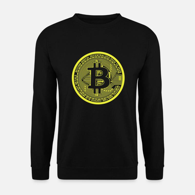 A Bitcoin - Unisex Pullover - Schwarz