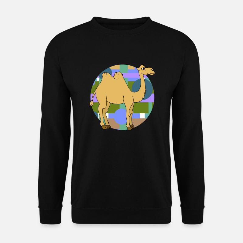 Kamel - Unisex Pullover - Schwarz