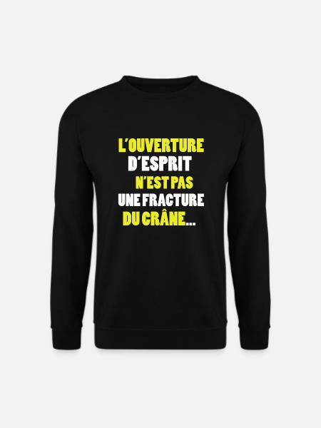 Humour noir - Sweat-shirt Unisexe - noir