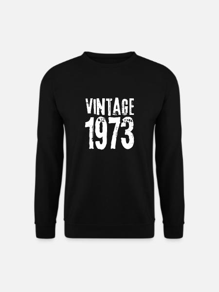 Vintage 1973 - Unisex Sweatshirt - black