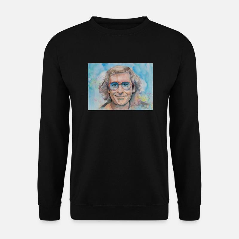 Ivan Graziani - Sweat-shirt Unisexe - noir