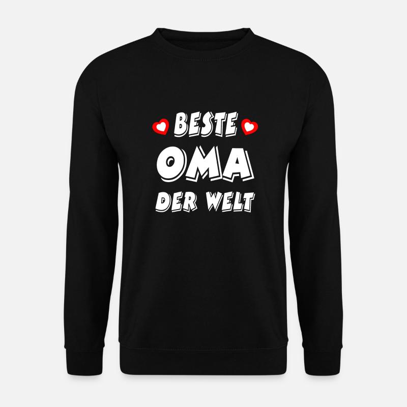 Oma - Unisex Pullover - Schwarz