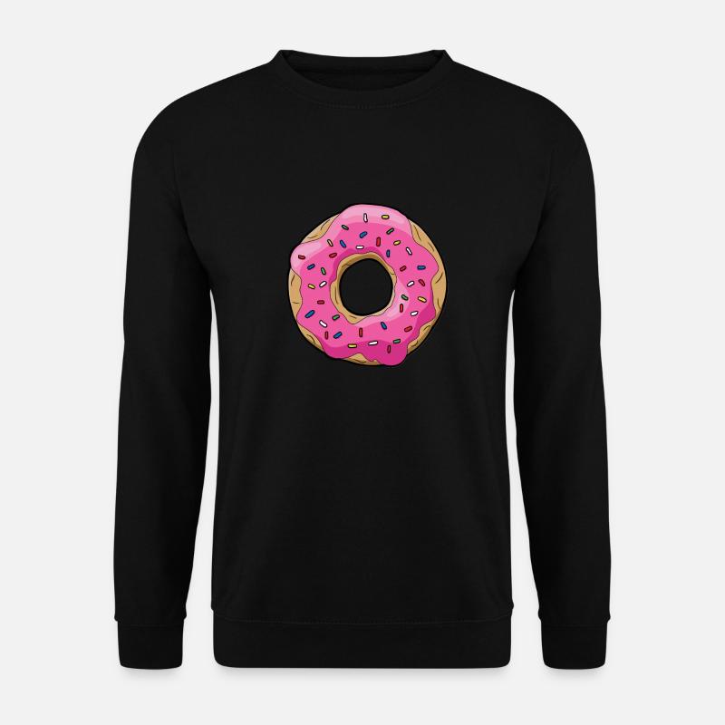 Krapfen - Unisex Pullover - Schwarz