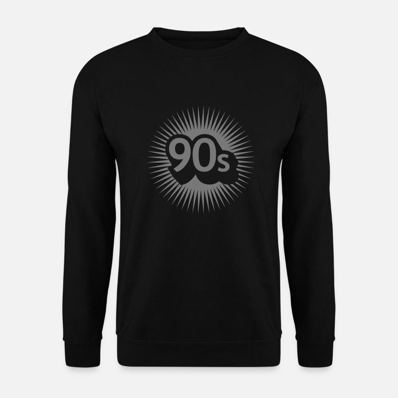 Jahrzehnt 90er Jahre - Unisex Pullover - Schwarz