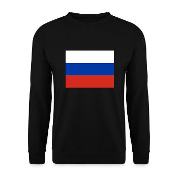 Russie - Sweat-shirt Unisexe - noir - Devant - Alina (178cm) & Michal (187cm)