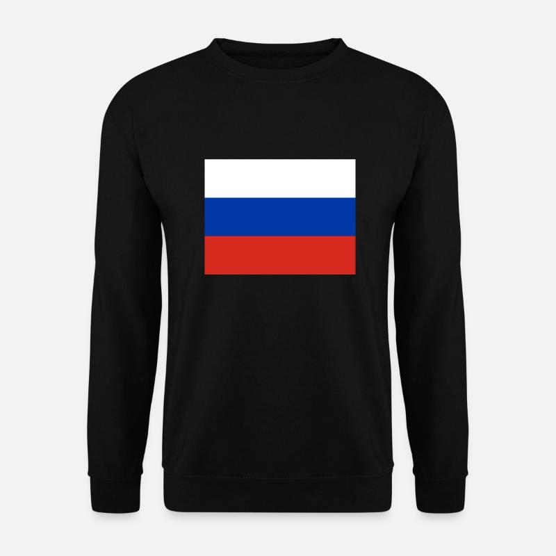 Russland - Unisex Pullover - Schwarz