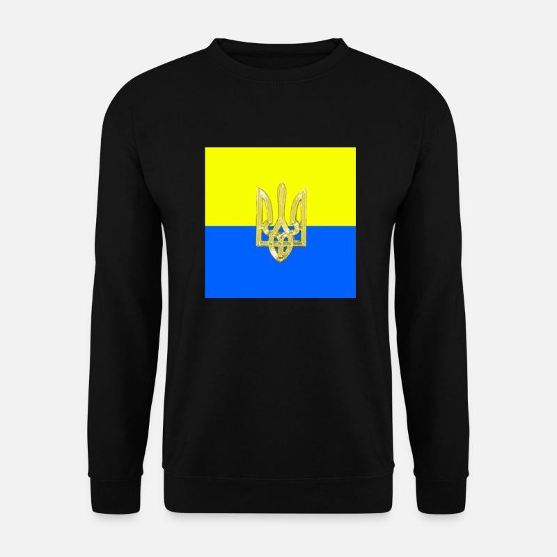 Ukraine - Unisex Pullover - Schwarz