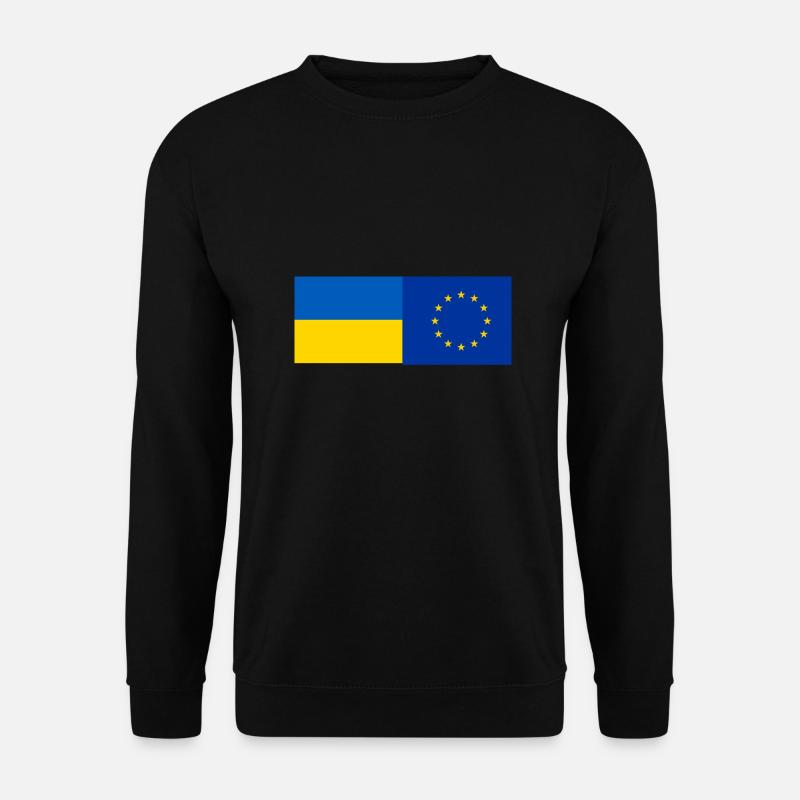 Ukraine - Unisex Pullover - Schwarz