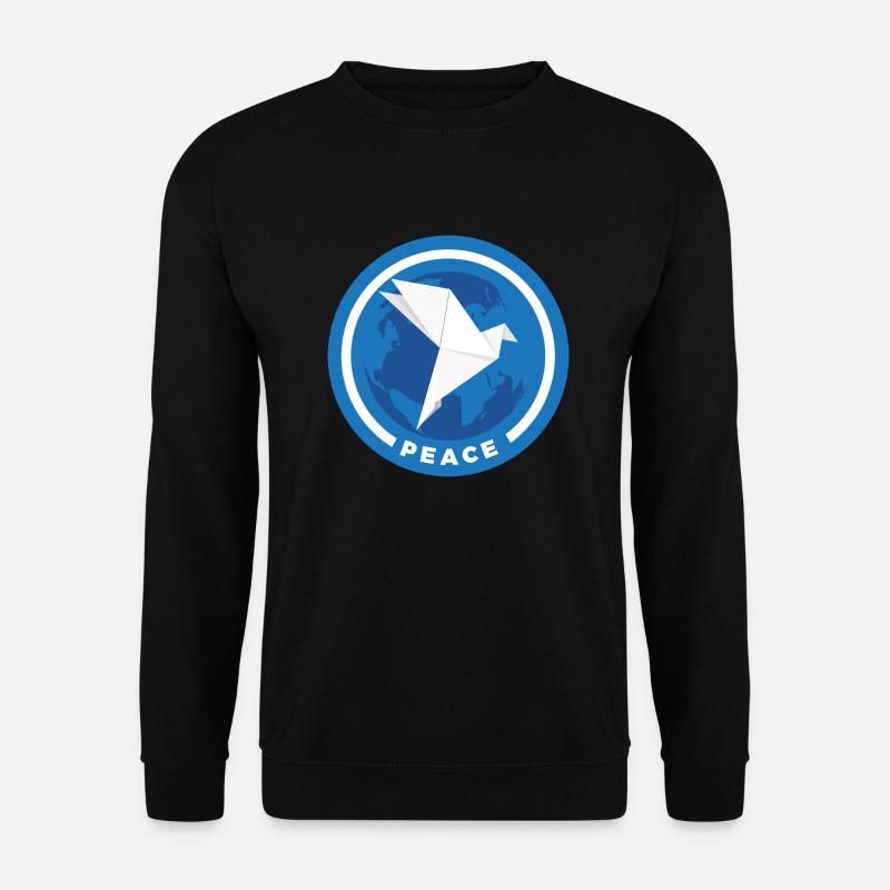 Peace - Unisex Pullover - Schwarz