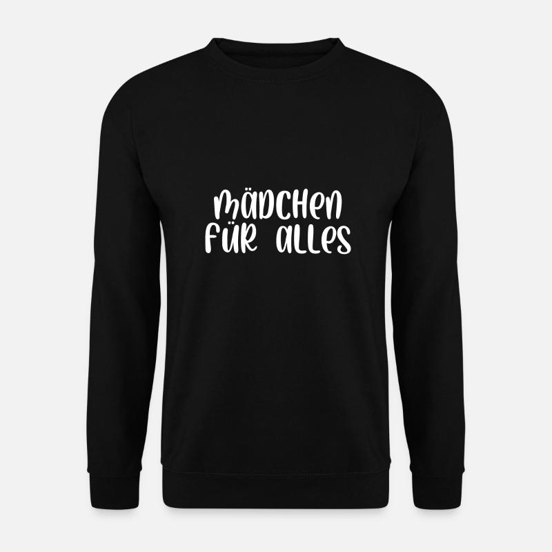 Mädchen für alles - Unisex Pullover - Schwarz