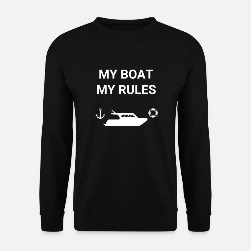 Boot - Unisex Pullover - Schwarz