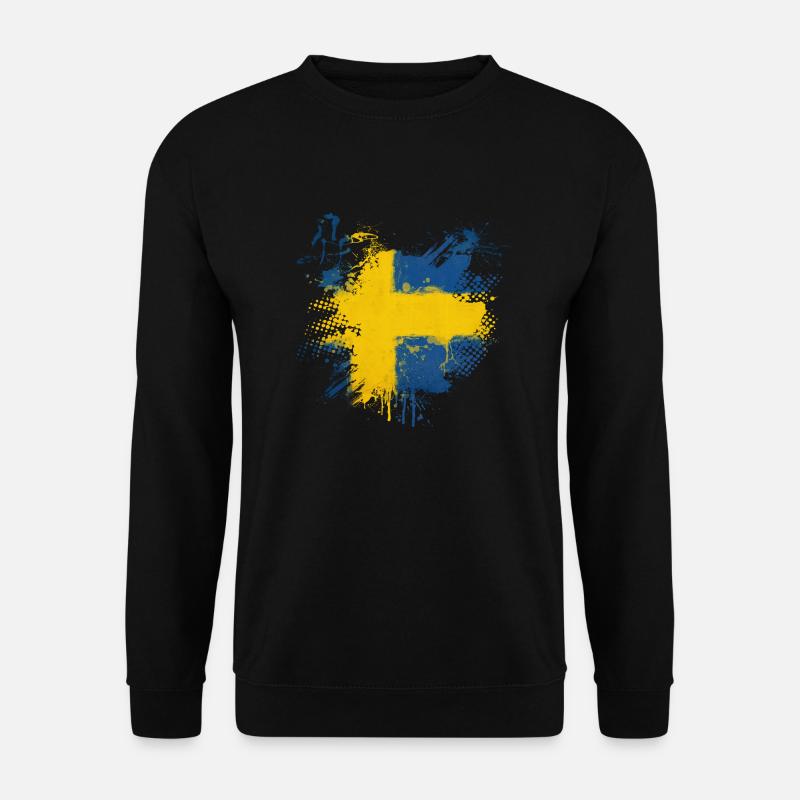 Graffitti Schweden - Unisex Pullover - Schwarz