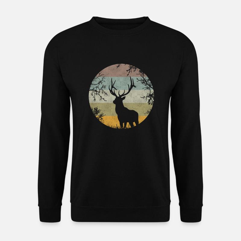 Deer - Unisex Sweatshirt - black