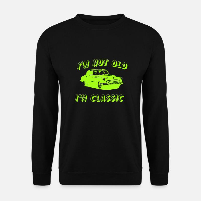 Auto - Unisex Pullover - Schwarz