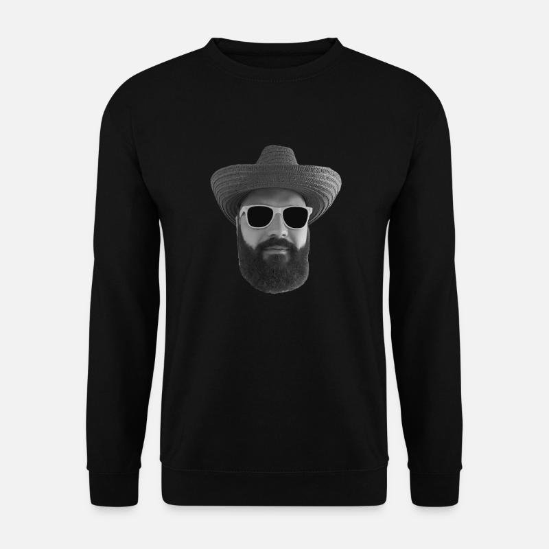 bearded - Unisex Sweatshirt - black