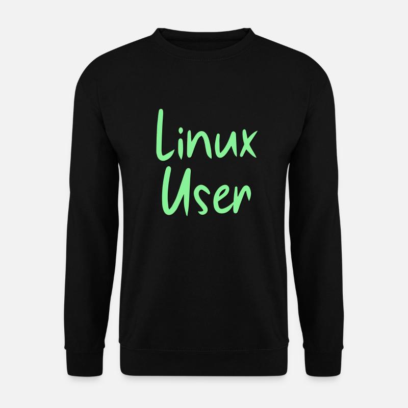 Linux Users - Unisex Sweatshirt - black