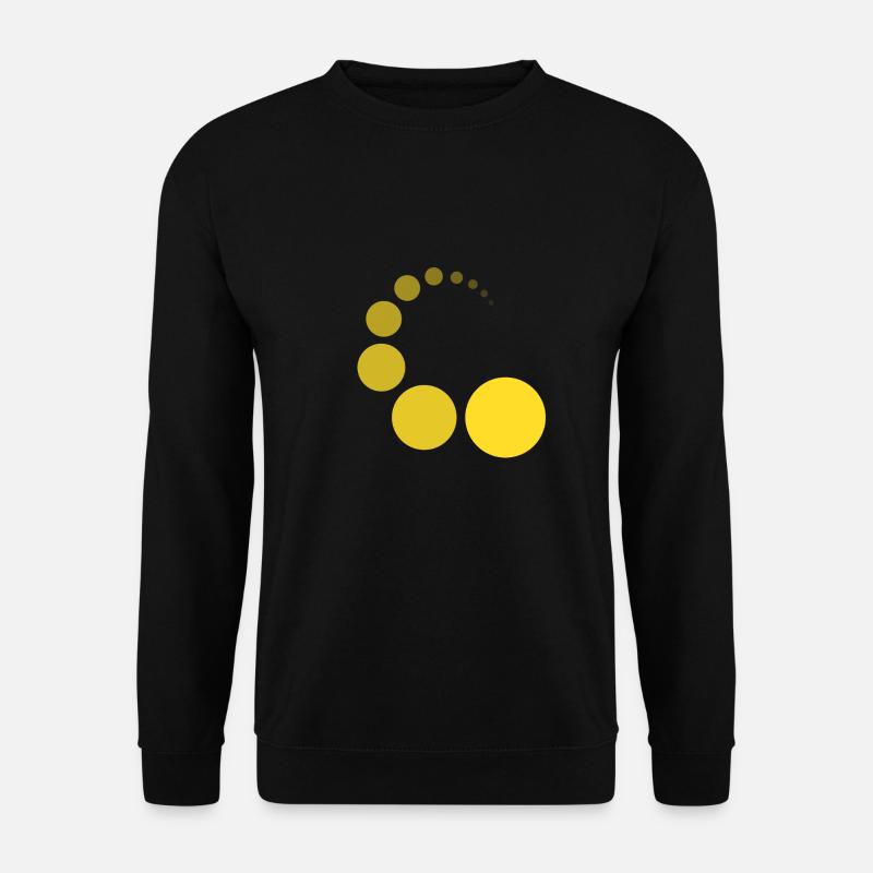 CIRCIRCLE YELLOW - Sweat-shirt Unisexe - noir