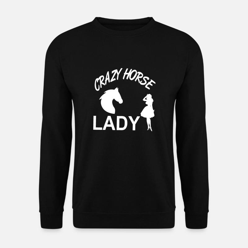 Pferd - Unisex Pullover - Schwarz
