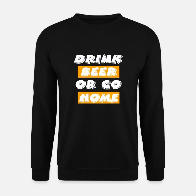 Bière - Sweat-shirt Unisexe - noir